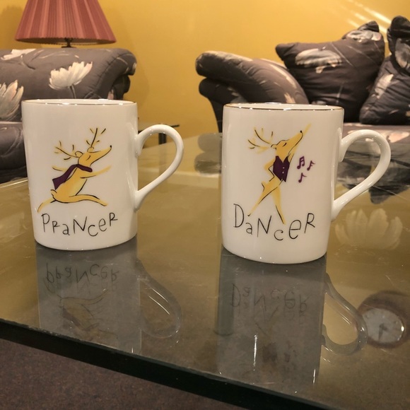 Pottery Barn Reindeer Collection Coffee Mugs - Picture 5 of 8